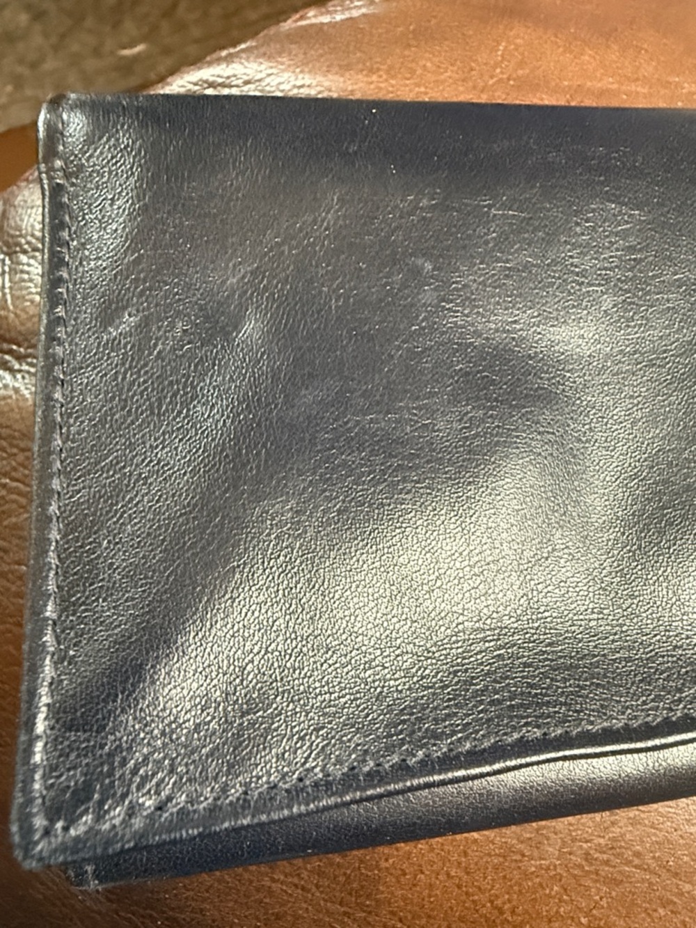 Henry Birks & Sons Jewelry Roll Travel Case Black Leather Made In Italy Vintage. - Picture 8 of 13